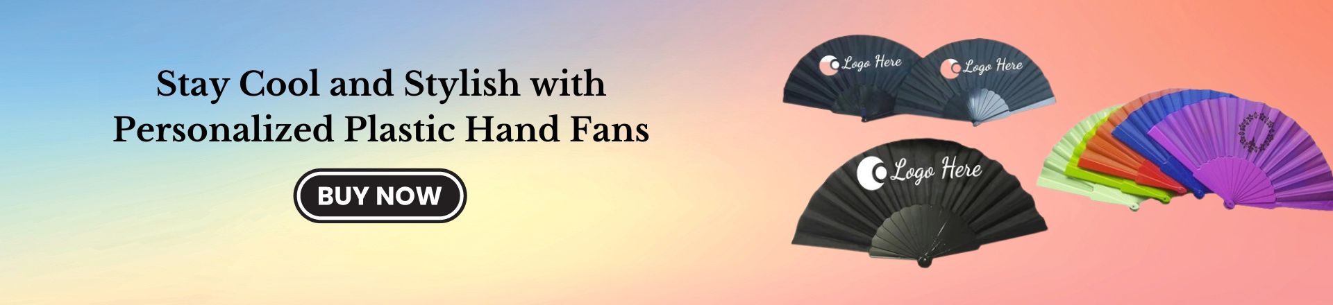 Stay Cool and Stylish with Personalized Plastic Hand Fans